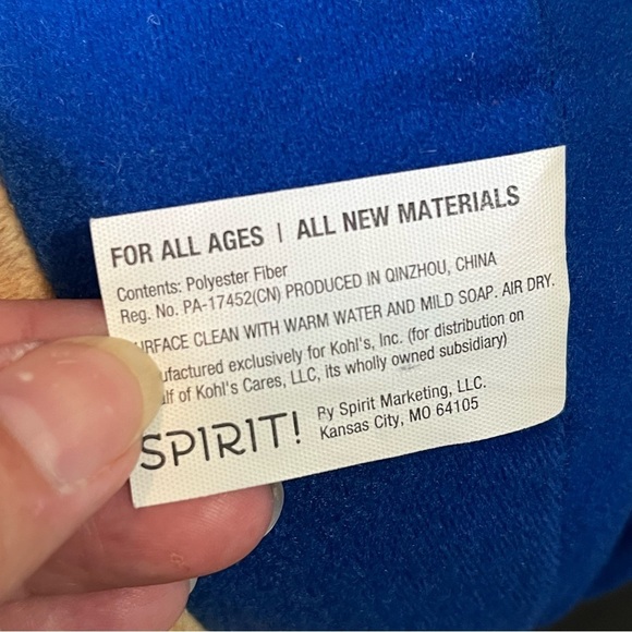 Mercer Meyer's Little Critter Plush Stuffed Animal Kohl's Cares 14" Washable - Picture 7 of 7